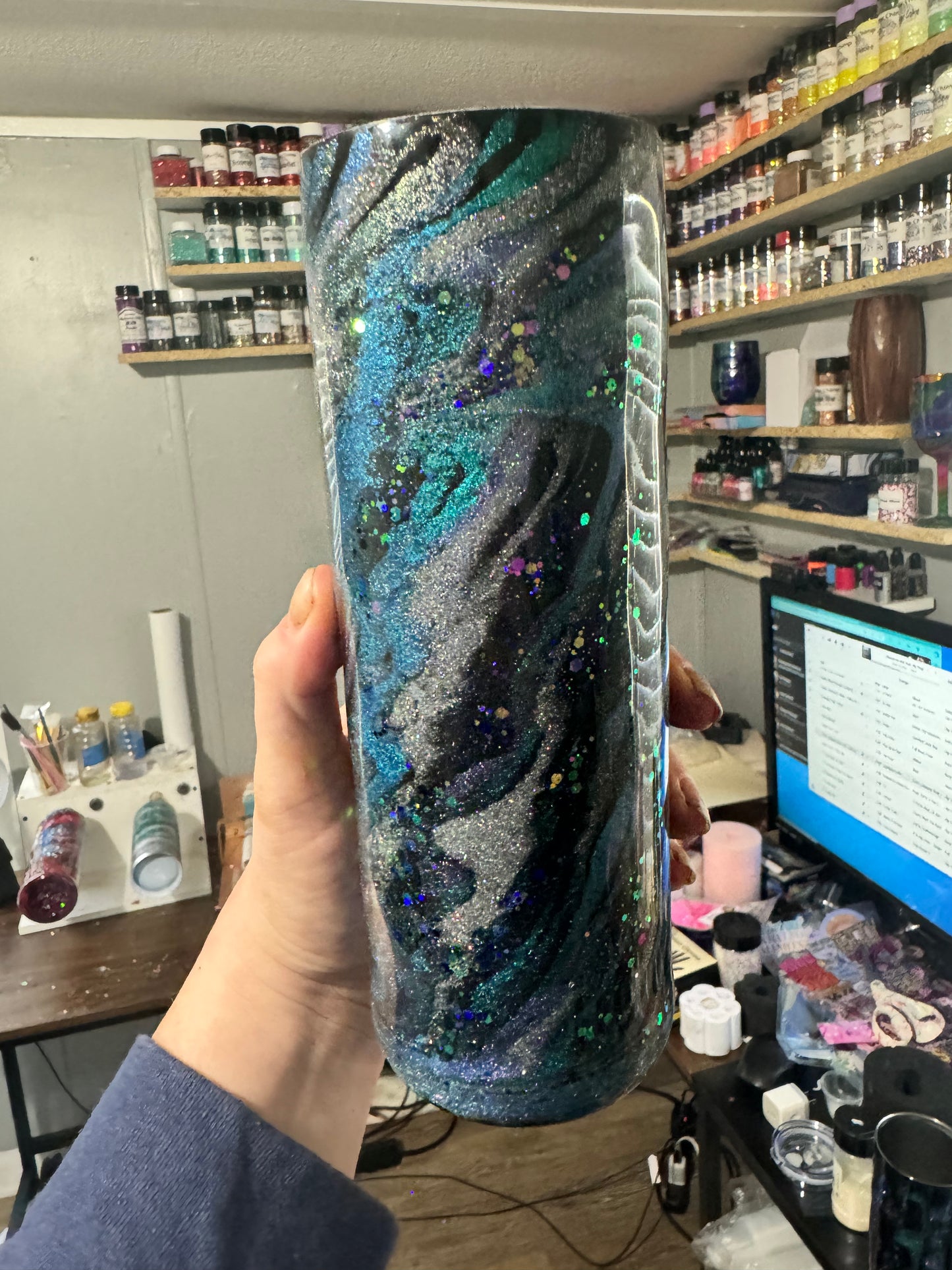 20oz Custom Epoxy Tumbler